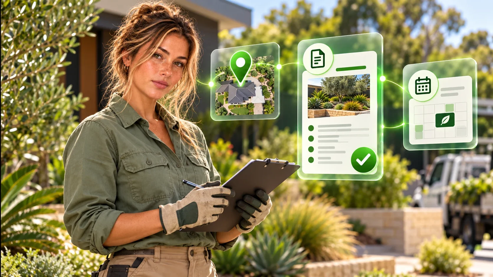 A landscaping business planning a website and local search campaign for Margate, Queensland