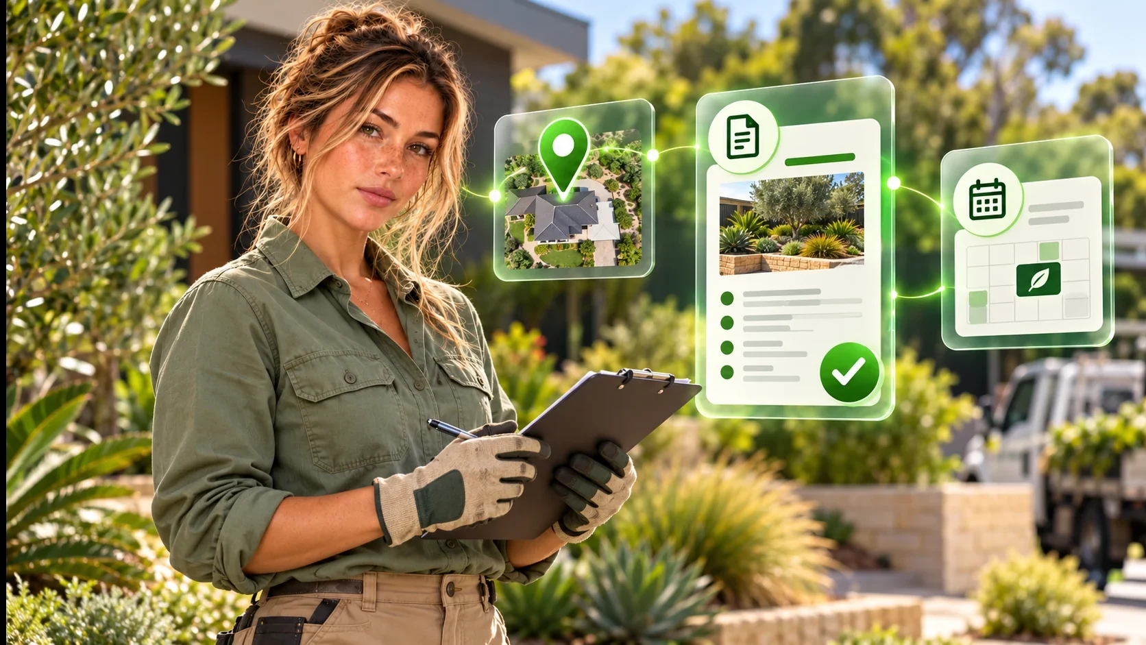 A landscaping business planning a website and local search campaign for Morayfield, Queensland