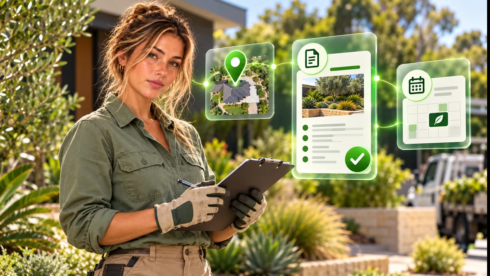 A landscaping business planning a website and local search campaign for Upper Kedron, Queensland